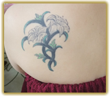 ブライダルエステのお供に…。前撮りまたは披露宴でいつも以上に輝くお肌になる為にキラキラのボディアートをしてみませんか？